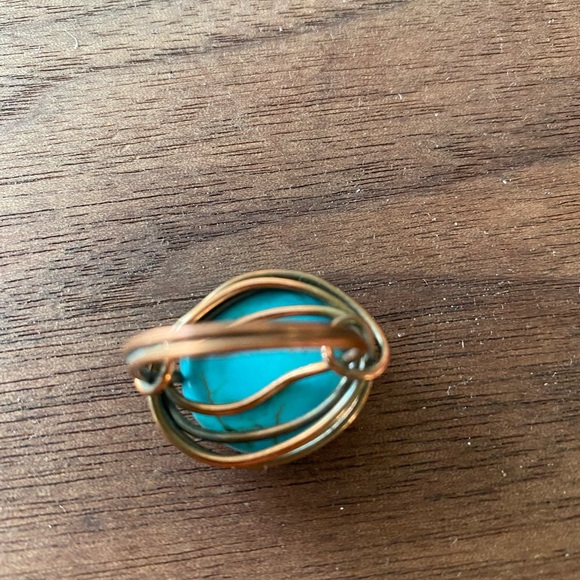Unique turquoise ring - Picture 4 of 6